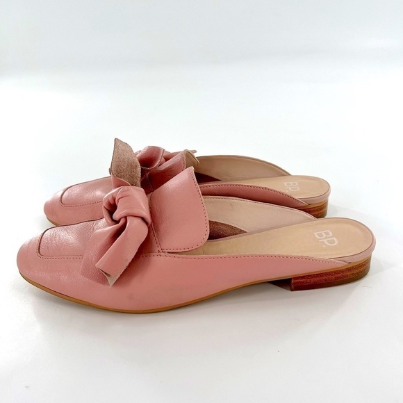 BP. MADDY BOW MULES Dusty Pink size 7.5 M - Picture 4 of 11